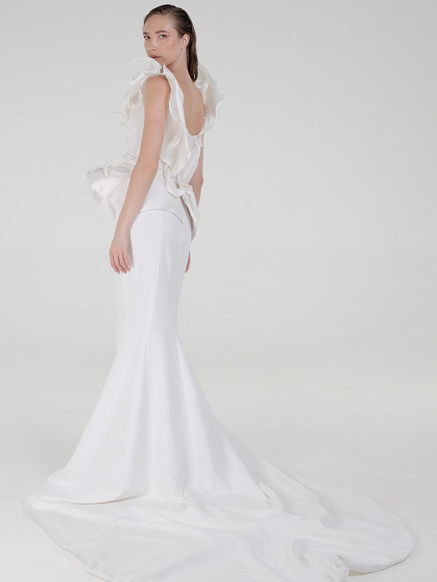 Falda Alicia Vestidos de diseñador para boda