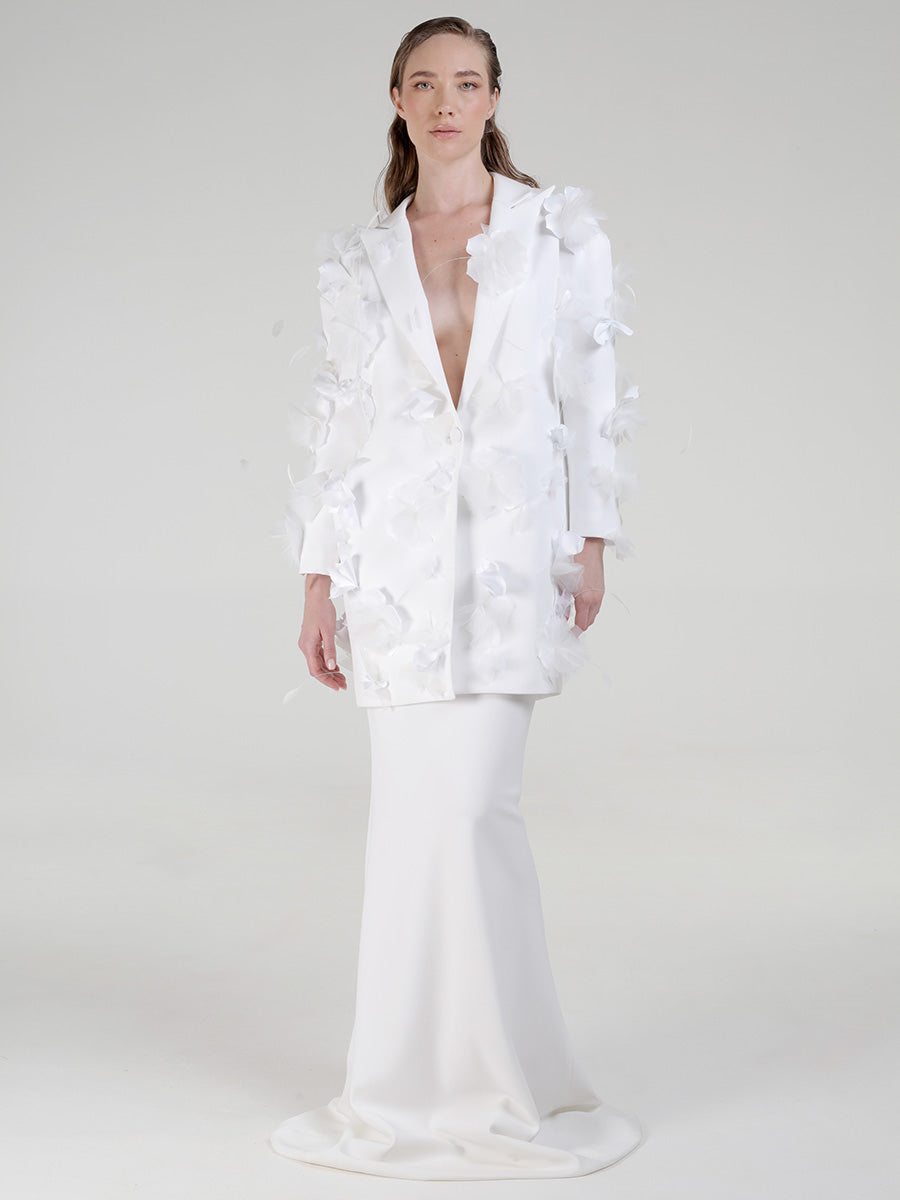 Falda Roberta Vestidos de diseñador para boda