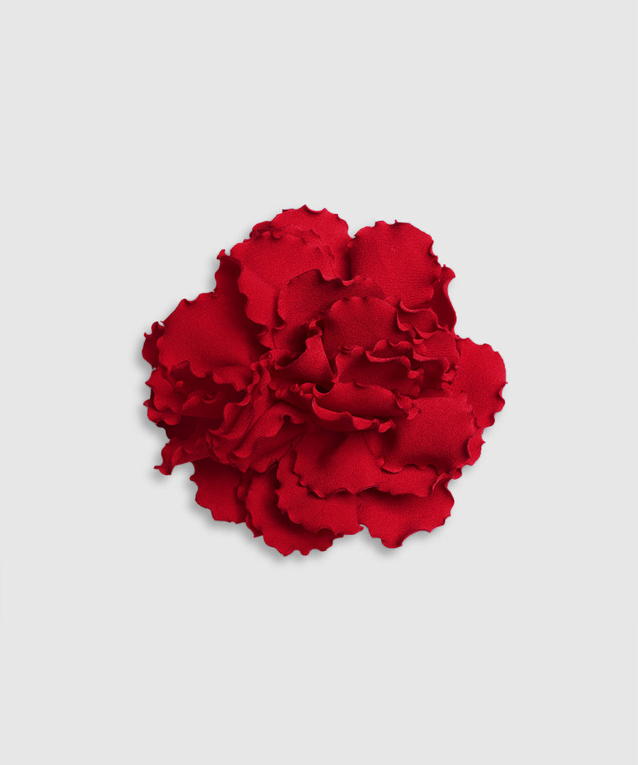 Maxi Flor Roja Vestidos de diseñador para boda