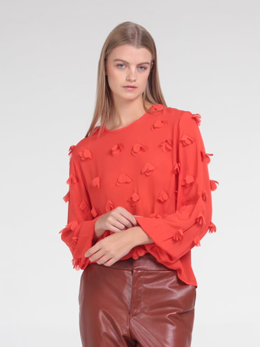 Blusa Amparo - Ropa de Diseñador Raquel Orozco