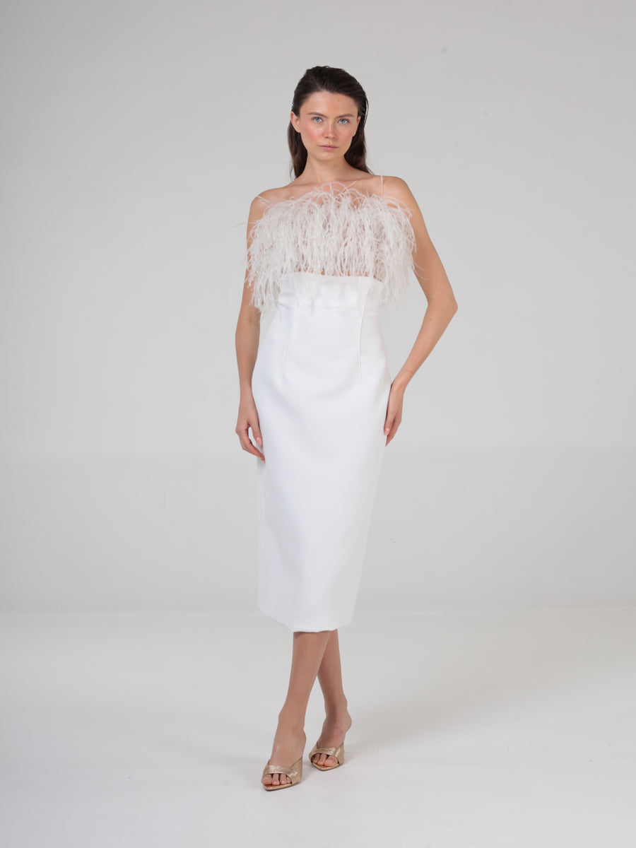Falda Beatrice Vestidos de diseñador para boda