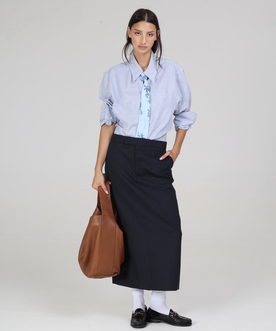 Nahomi multi-striped shirt