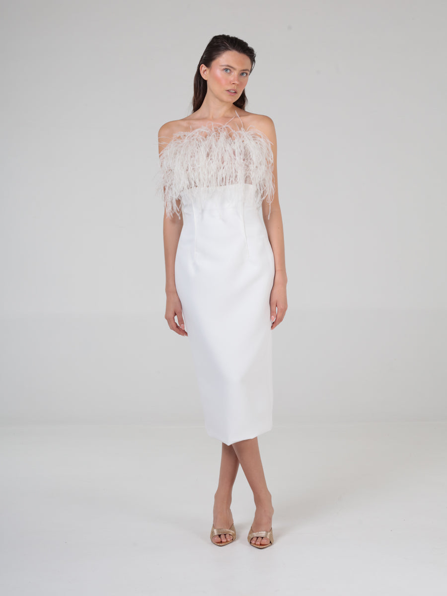 Falda Beatrice Vestidos de diseñador para boda