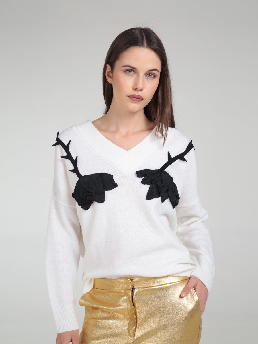 Sweater Stella - Ropa de Diseñador Raquel Orozco