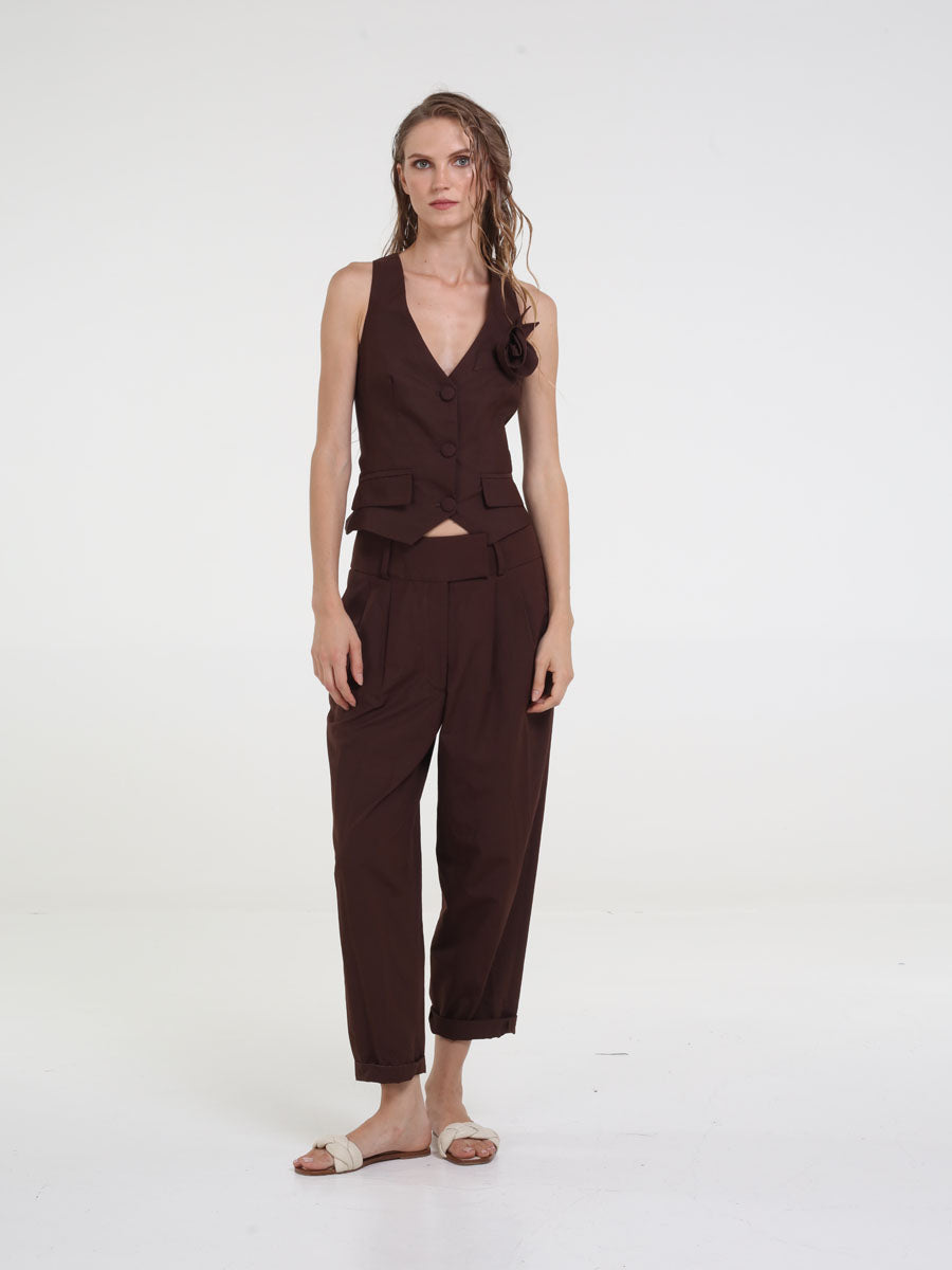 Pantalon Maira - Ropa de Diseñador Raquel Orozco