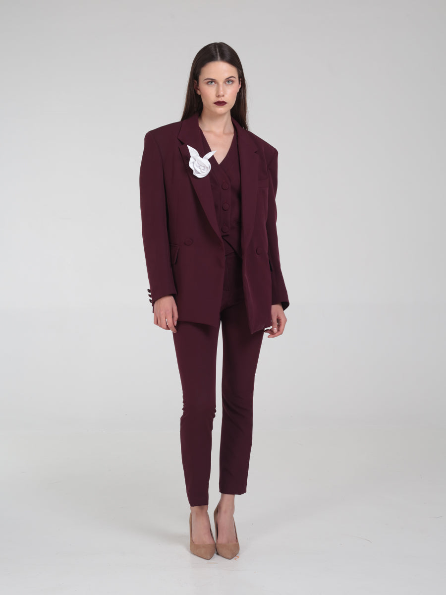 Blazer Angélica - Ropa de Diseñador Raquel Orozco